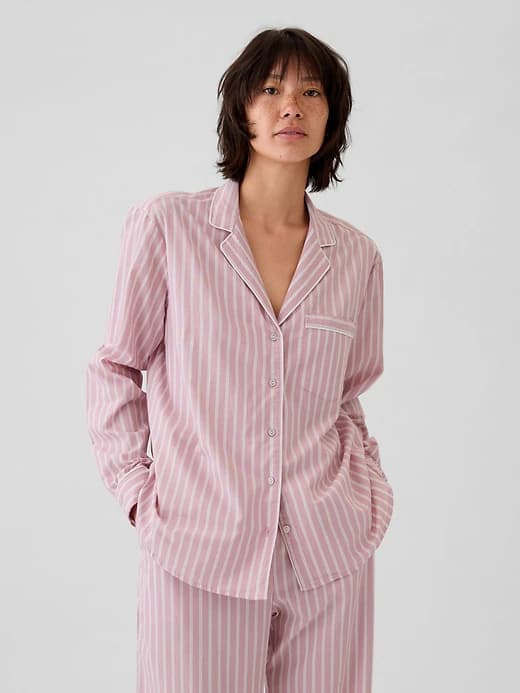 Poplin PJ Shirt - Image 1