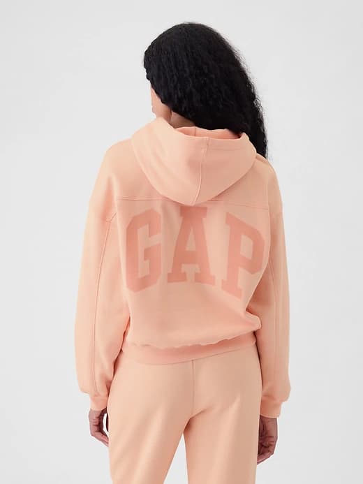 VintageSoft Crop Logo Hoodie thumbnail 24