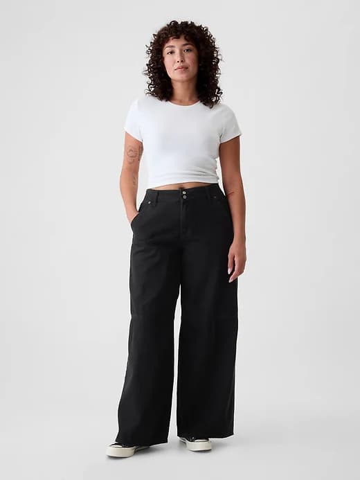 Mid Rise UltraSoft Baggy Jeans thumbnail 97