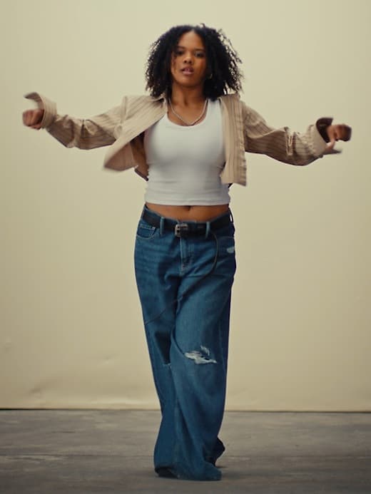 Mid Rise UltraSoft Baggy Jeans thumbnail 19