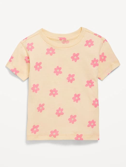 Printed Short-Sleeve T-Shirt for Toddler Girls - Image 1