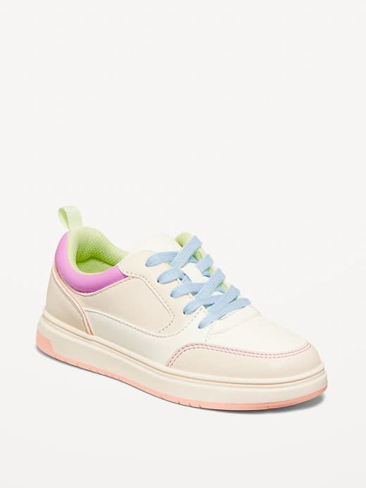 Shiny Low-Top Sneakers for Girls - Image 1