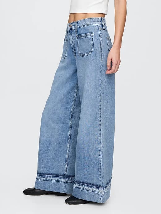 Mid Rise UltraSoft Baggy Jeans thumbnail 166
