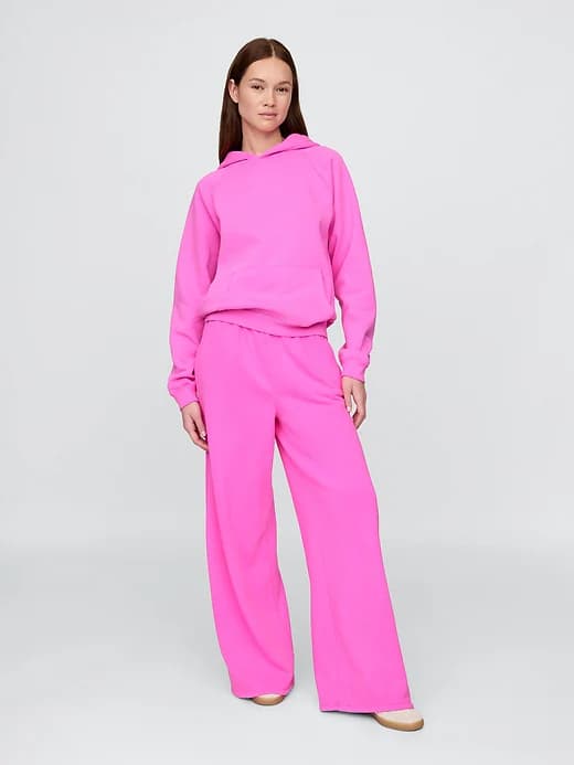 VintageSoft Baggy Wide-Leg Sweatpants - Image 1