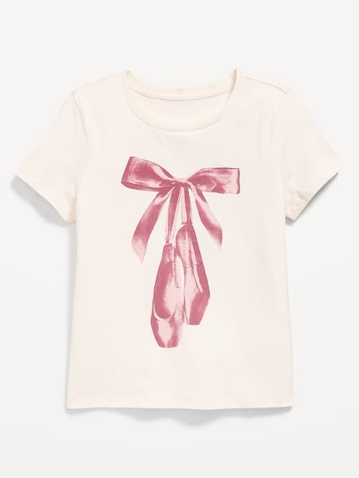 Short-Sleeve Graphic T-Shirt for Girls - Image 1