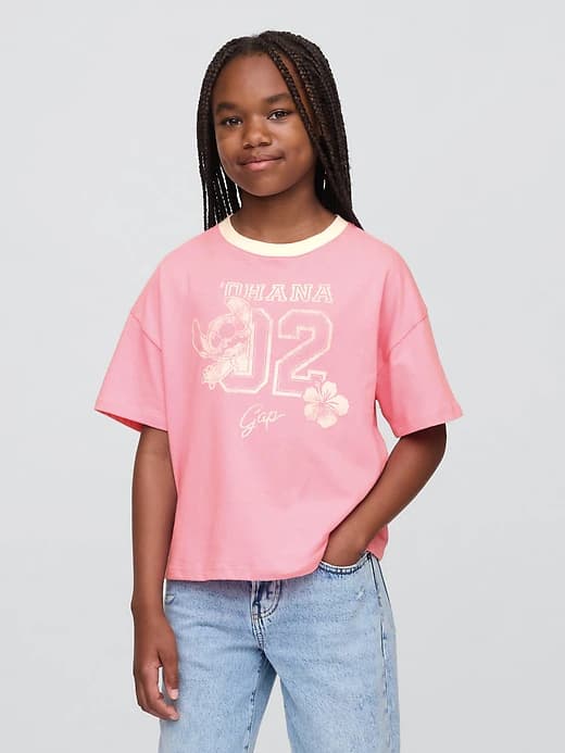 Lilo & Stitch Kids Graphic T-Shirt - Image 1