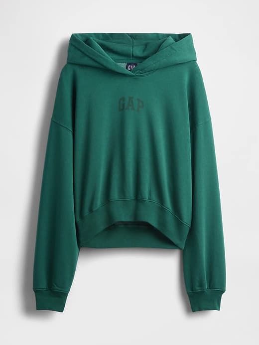 VintageSoft Crop Logo Hoodie thumbnail 14
