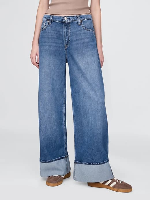 Mid Rise UltraSoft Baggy Jeans thumbnail 137