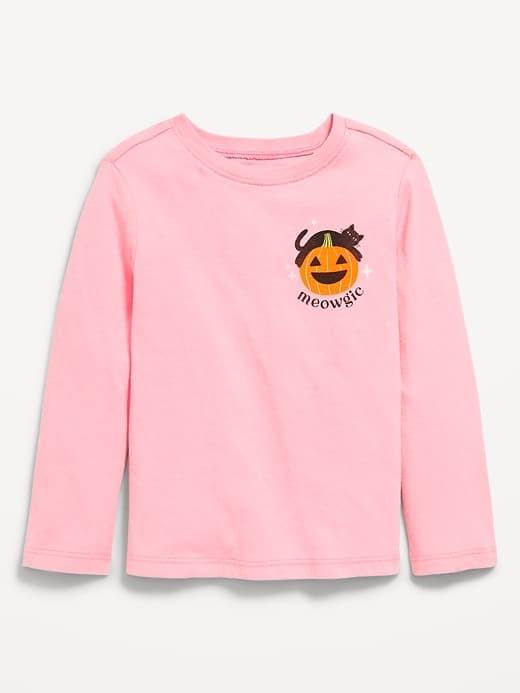 Long-Sleeve Graphic T-Shirt for Toddler Girls - Image 1