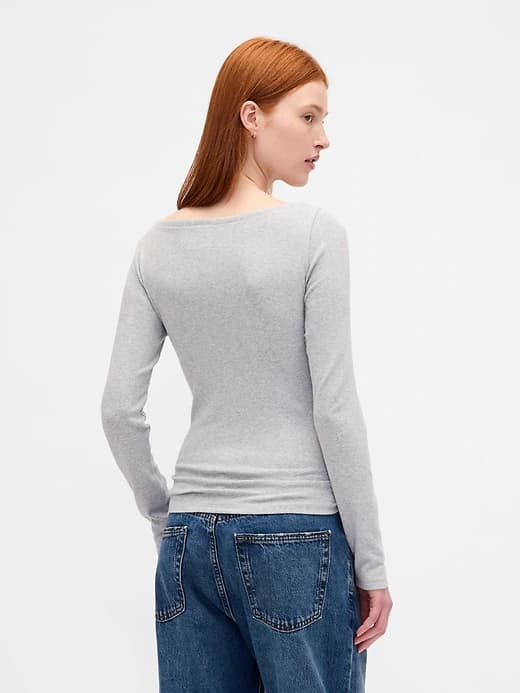 Modern Boatneck T-Shirt thumbnail 7