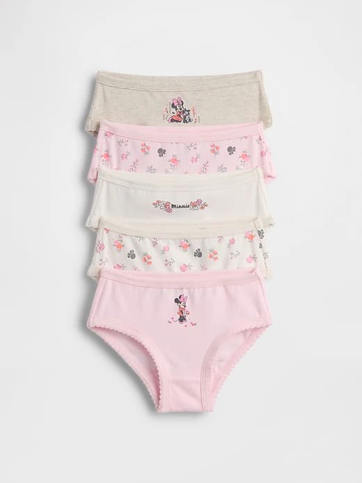 Gap × Disney Toddler Organic Stretch Cotton Briefs (5-Pack) - Image 1