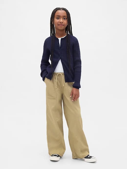 Kids Uniform Easy Wide-Leg Pants - Image 1