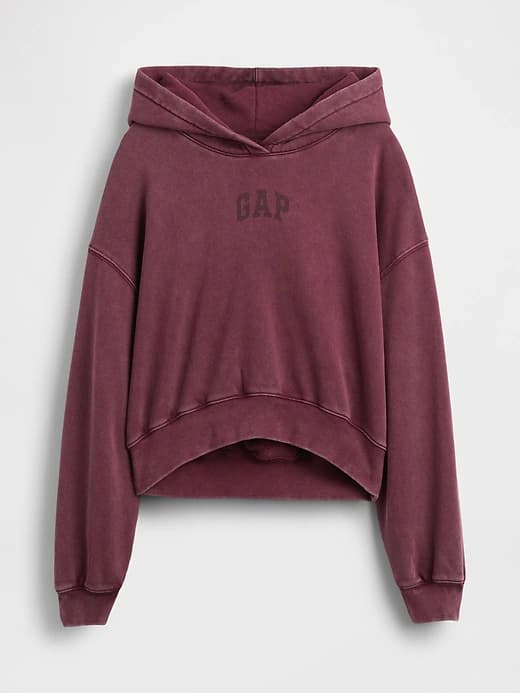VintageSoft Crop Logo Hoodie thumbnail 35