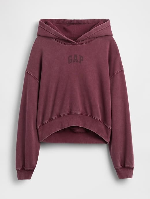 VintageSoft Crop Logo Hoodie thumbnail 35