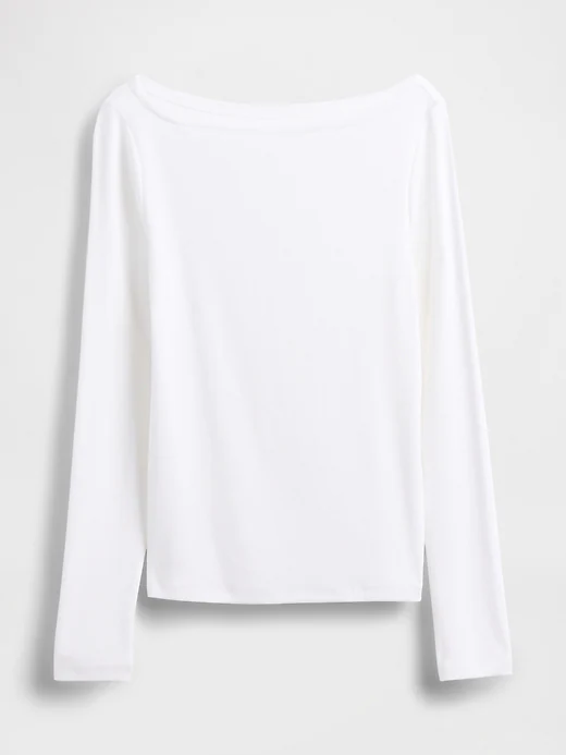 Modern Boatneck T-Shirt thumbnail 5