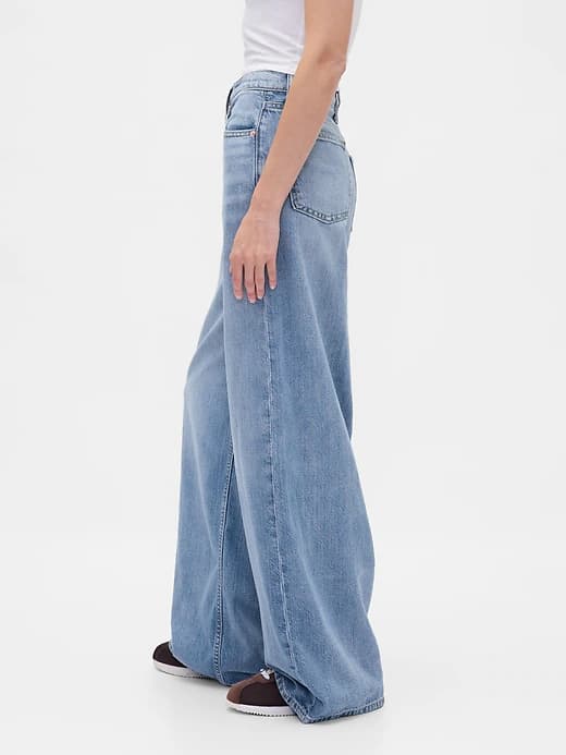 Mid Rise UltraSoft Baggy Jeans thumbnail 3