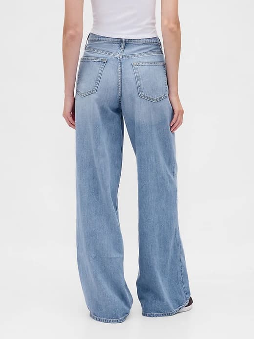 Mid Rise UltraSoft Baggy Jeans thumbnail 4