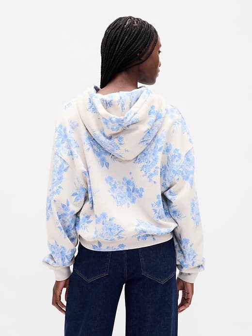 VintageSoft Crop Logo Hoodie thumbnail 16