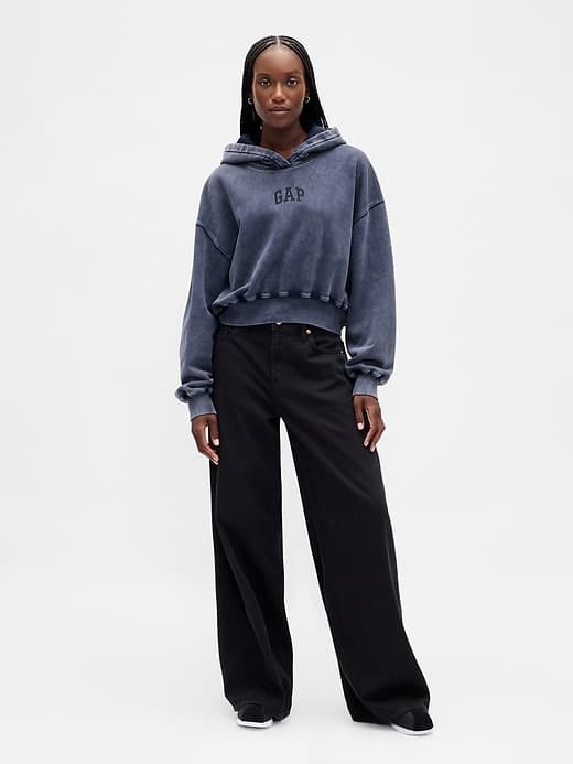 VintageSoft Crop Logo Hoodie thumbnail 27