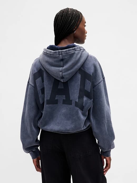 VintageSoft Crop Logo Hoodie thumbnail 28