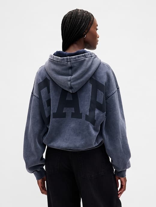 VintageSoft Crop Logo Hoodie thumbnail 28