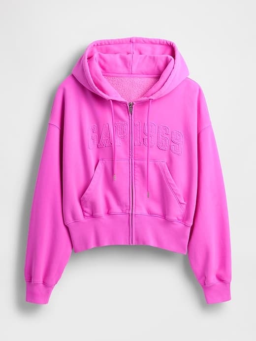 VintageSoft 1969 Logo Zip Hoodie thumbnail 5