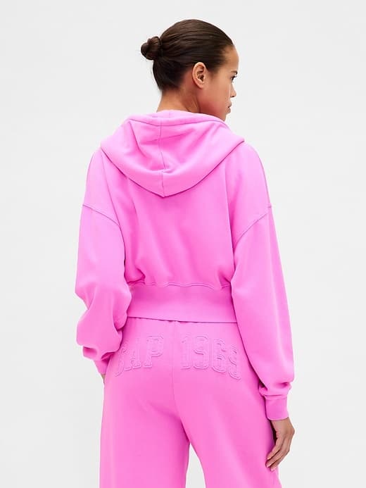 VintageSoft 1969 Logo Zip Hoodie thumbnail 3