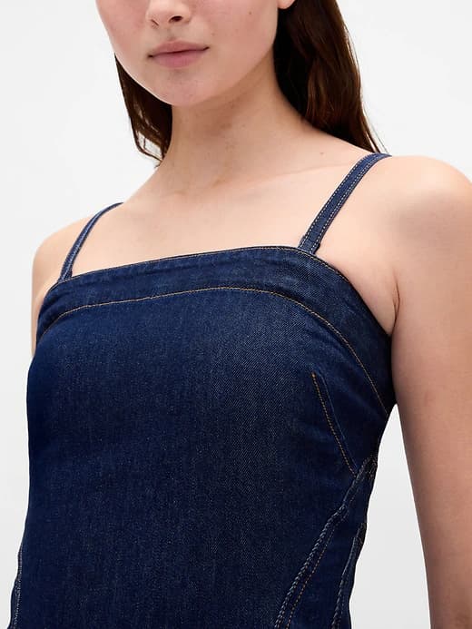 Denim Mini Dress thumbnail 7