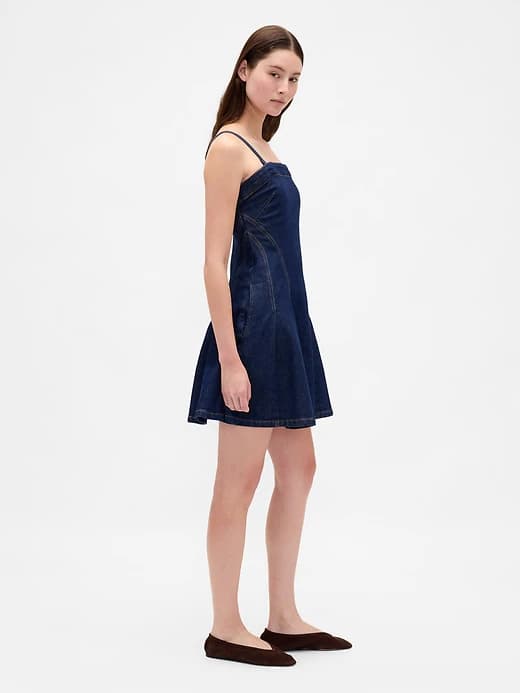 Denim Mini Dress thumbnail 3