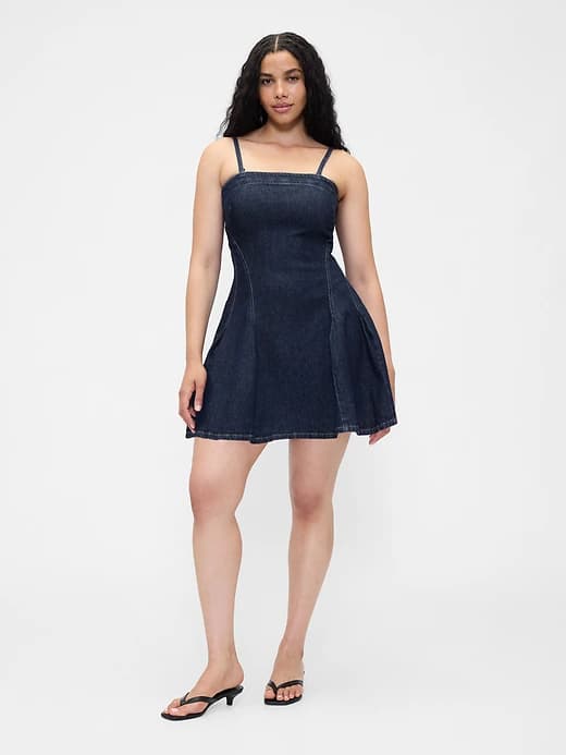 Denim Mini Dress thumbnail 4
