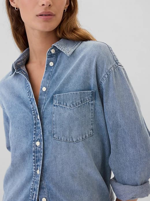 Poplin Big Shirt thumbnail 9