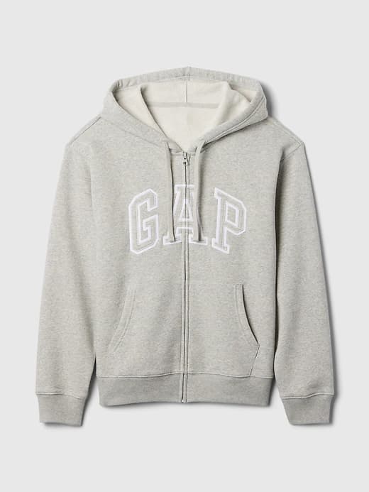 Relaxed Gap Logo Zip Hoodie thumbnail 57