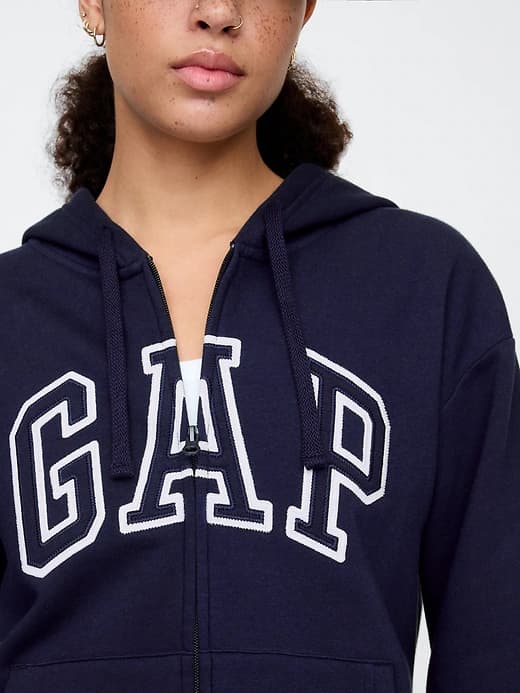 Relaxed Gap Logo Zip Hoodie thumbnail 68