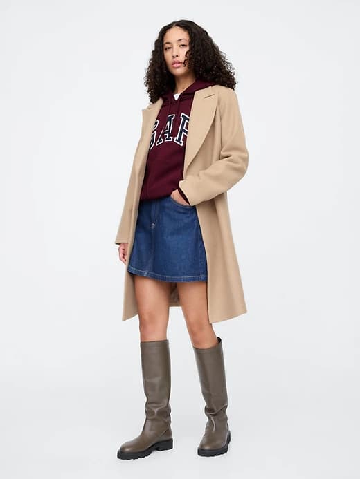 Relaxed Gap Logo Zip Hoodie thumbnail 35