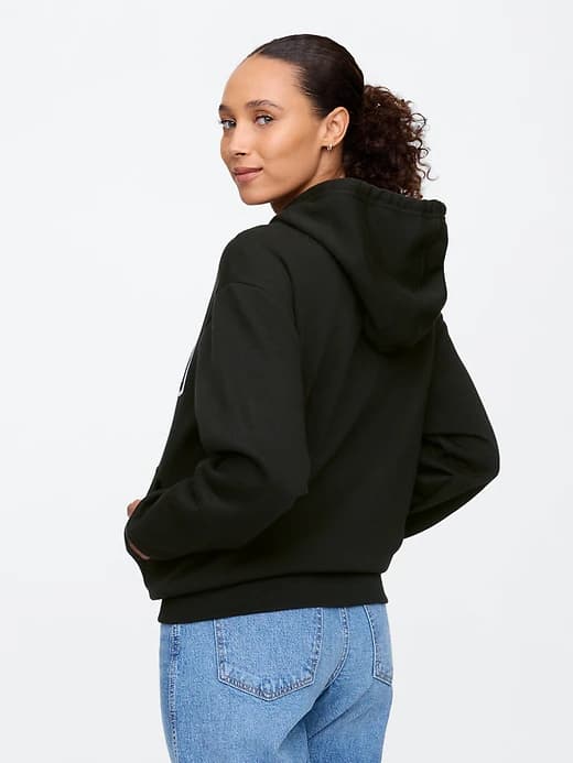 Relaxed Gap Logo Zip Hoodie thumbnail 2