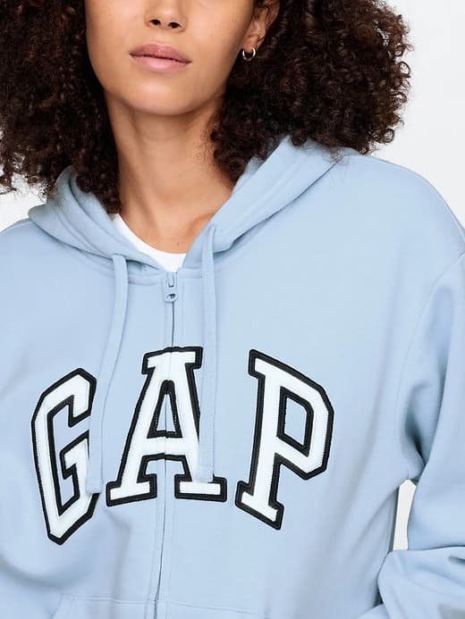 Relaxed Gap Logo Zip Hoodie thumbnail 48