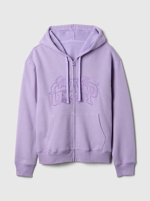 Relaxed Gap Logo Zip Hoodie thumbnail 41
