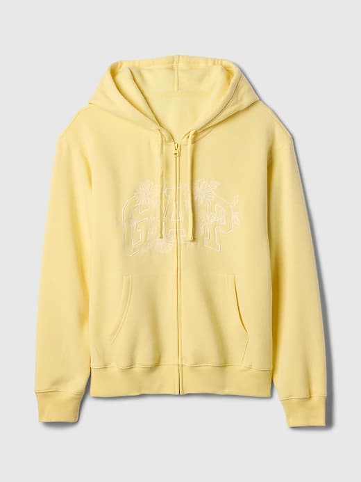 Relaxed Gap Logo Zip Hoodie thumbnail 13
