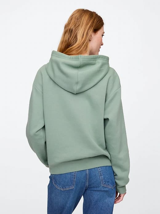 Relaxed Gap Logo Zip Hoodie thumbnail 14