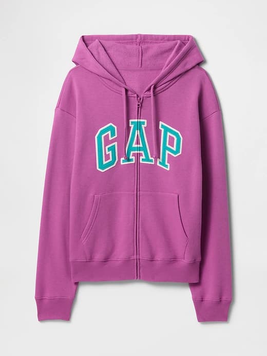 Relaxed Gap Logo Zip Hoodie thumbnail 33