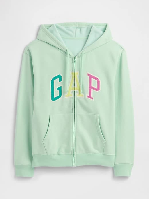 Relaxed Gap Logo Zip Hoodie thumbnail 29