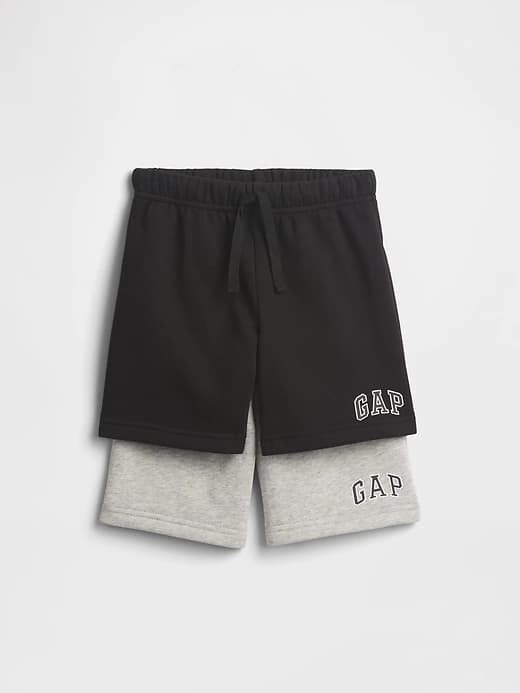 babyGap Logo Pull-On Shorts (2-Pack) - Image 1