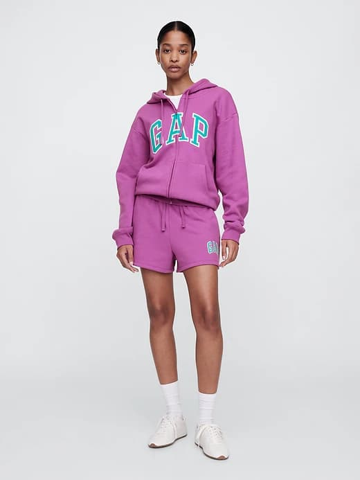 Relaxed Gap Logo Zip Hoodie thumbnail 31