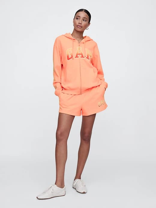 Relaxed Gap Logo Zip Hoodie thumbnail 43