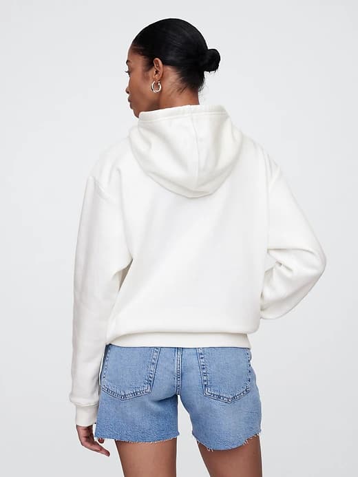 Relaxed Gap Logo Zip Hoodie thumbnail 18