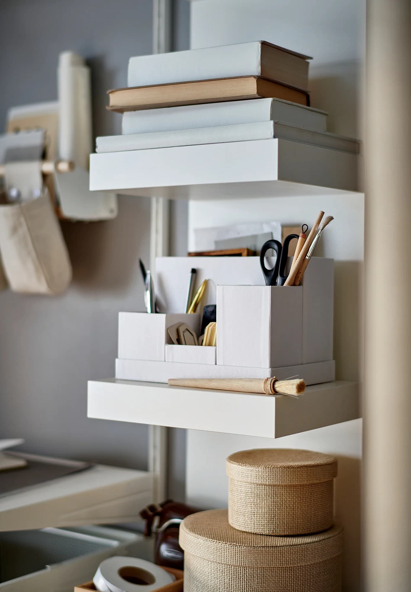 LACK Wall shelf unit - white 30x190 cm (11 3/4x74 3/4 ") thumbnail 3