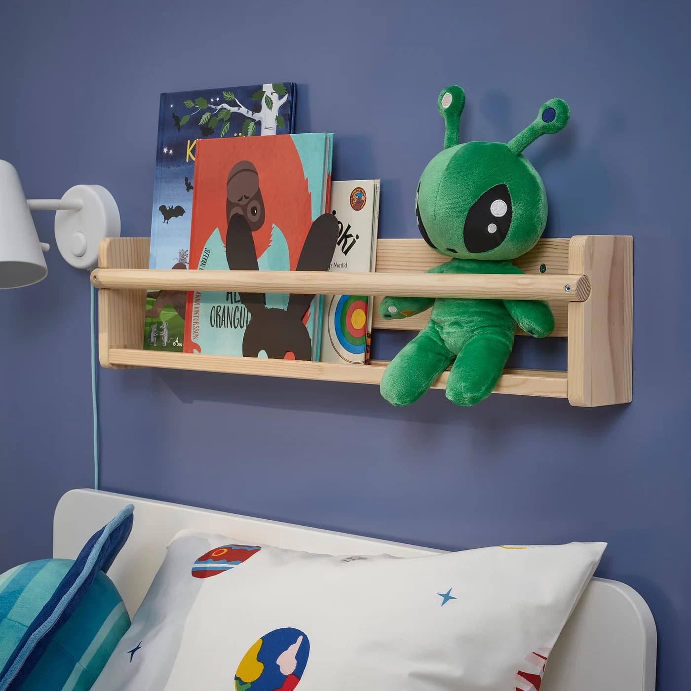 AFTONSPARV Soft toy - alien/green 13 " thumbnail 4