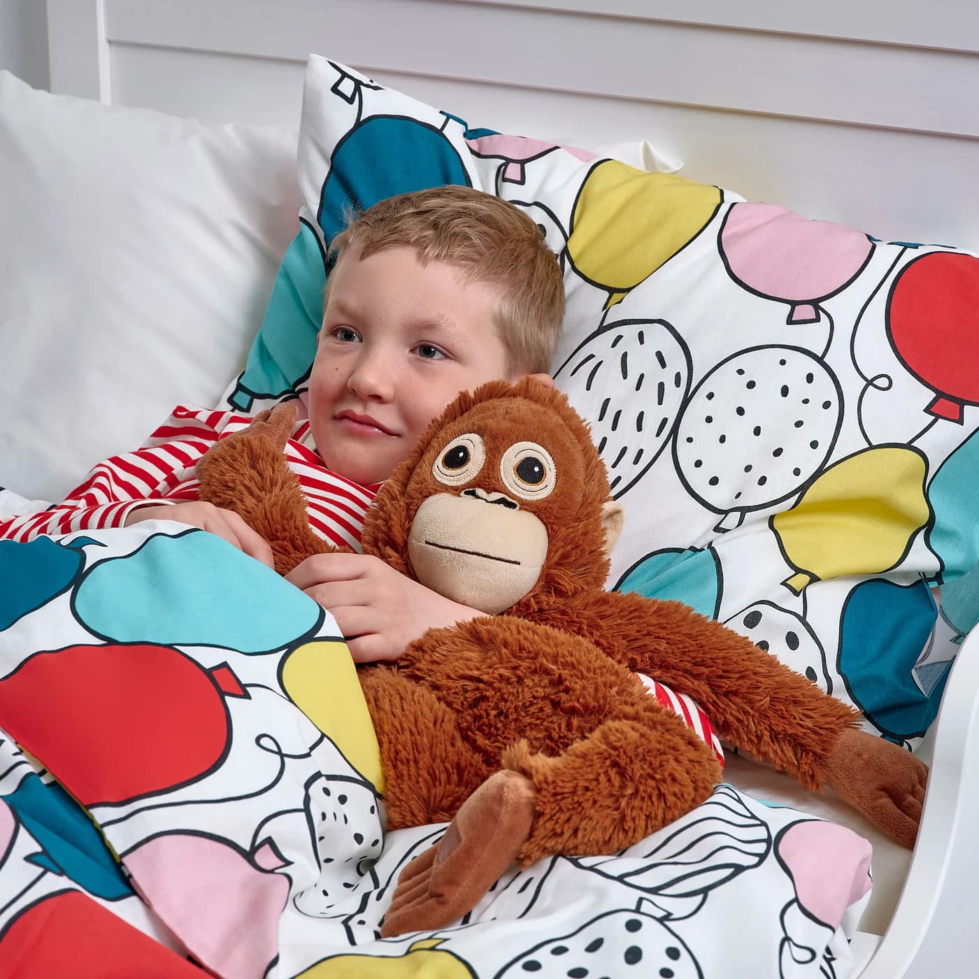 DJUNGELSKOG Soft toy - orangutan thumbnail 4