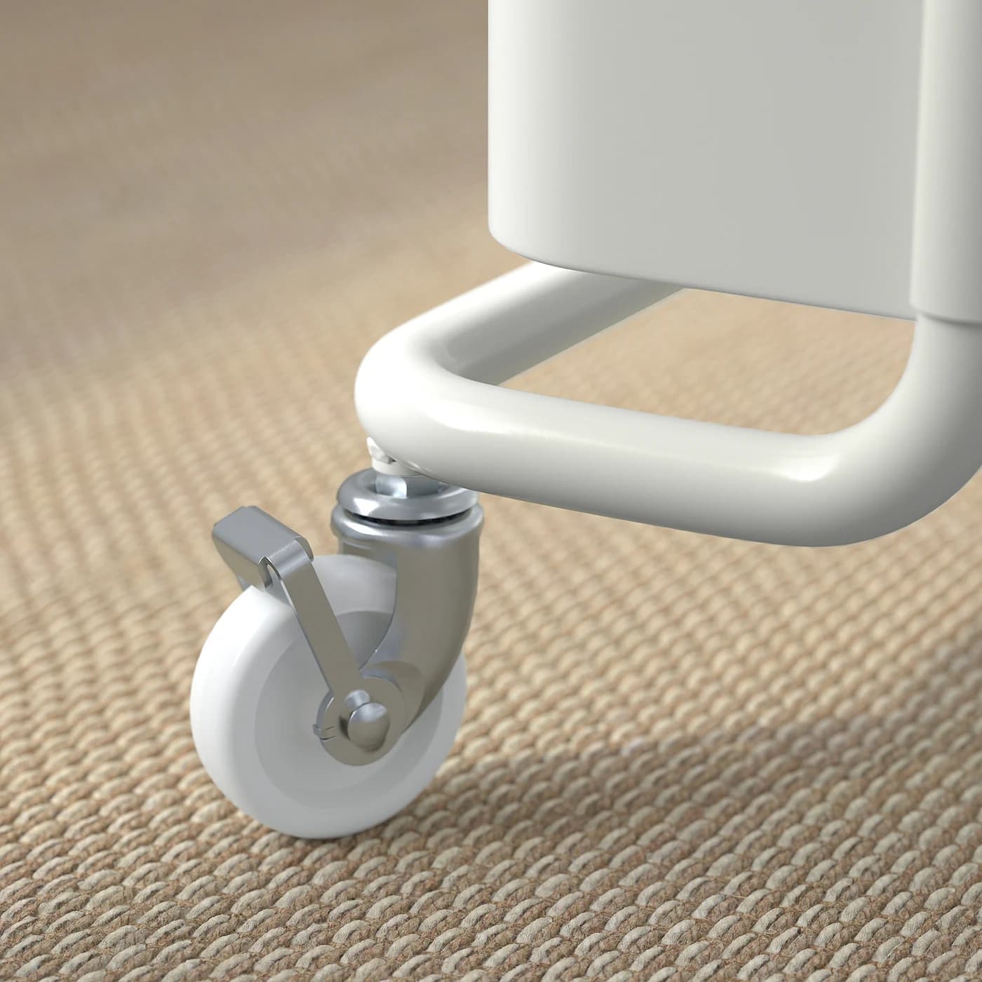RÅSKOG Utility cart - white 11x15x24 " thumbnail 5