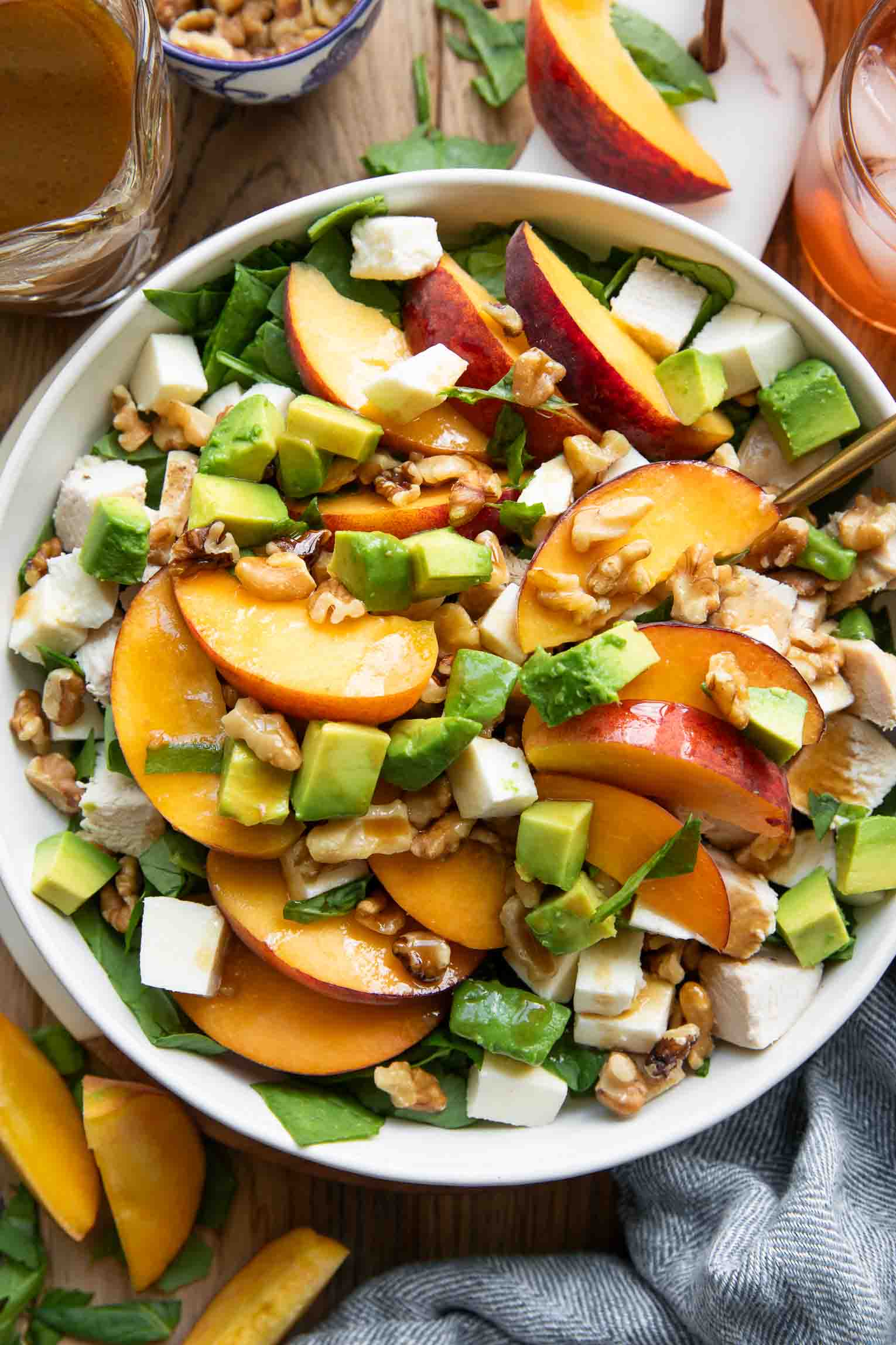 Peach Mozzarella Salad - Image 1